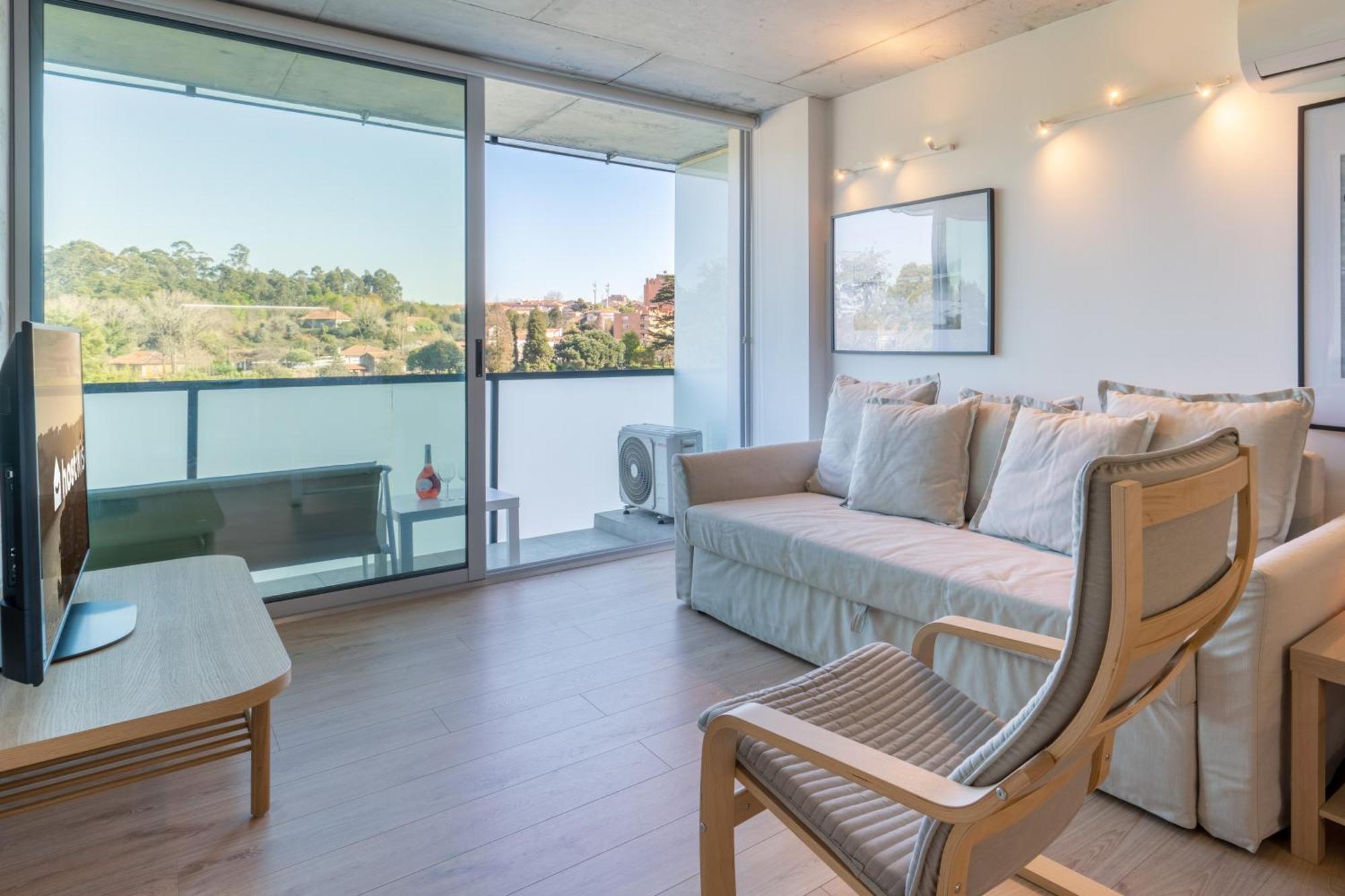 Host Wise - Luxurious Impressive Apartment - Balcony And Pool Vila Nova de Gaia Camera foto